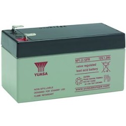 Batterie stationnaire étanche au plomb NP 1.2Ah 12V - bac fr