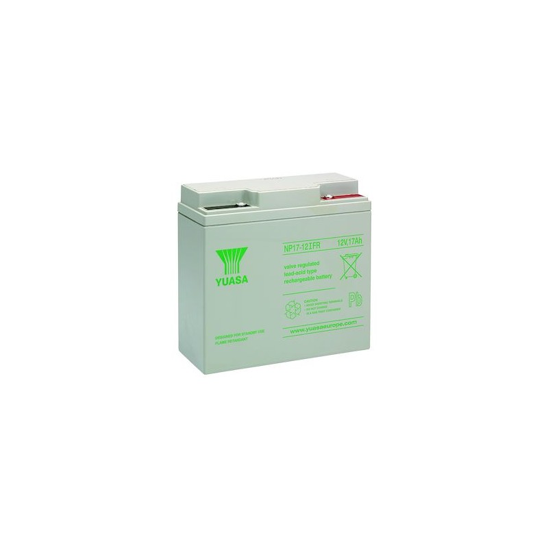 Batterie stationnaire étanche au plomb NP 17Ah 12V- bac fr
