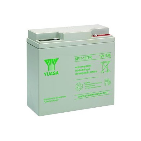 Batterie stationnaire étanche au plomb NP 17Ah 12V- bac fr