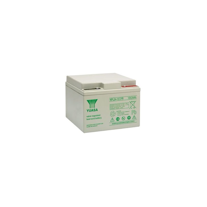 Batterie étanche au plomb NPL 24Ah 12V - bac fr - duree de vie : 10 ans