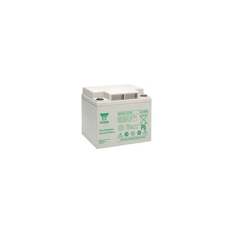 Batterie étanche au plomb NPL 38Ah 12V - bac fr - duree de vie : 10 ans