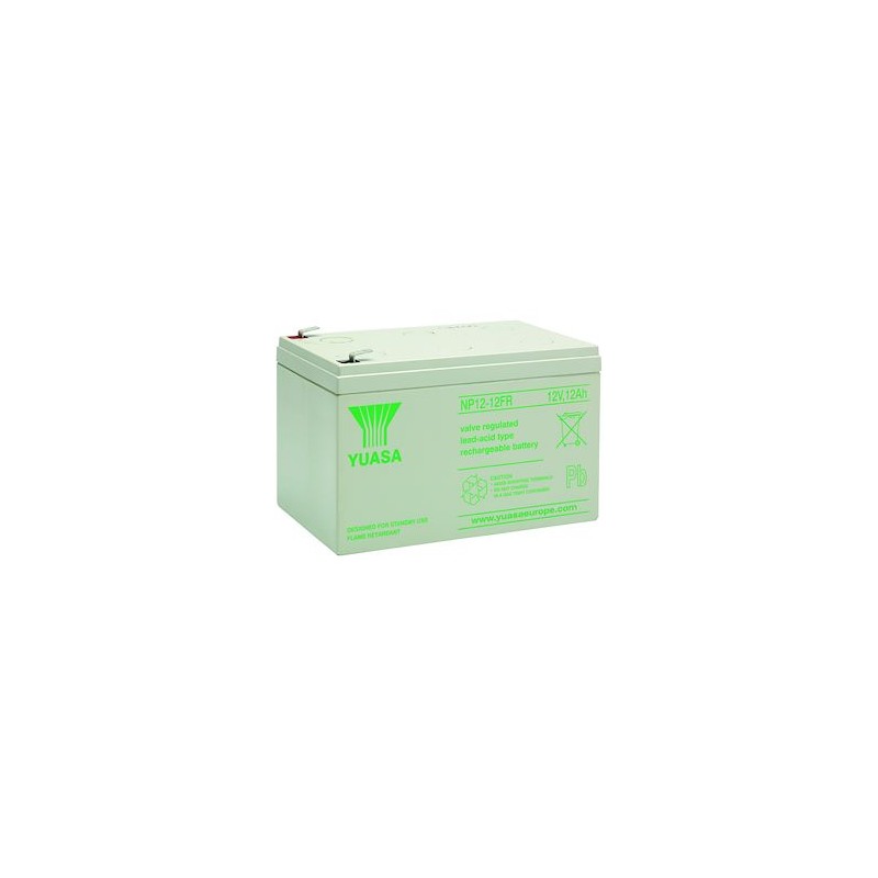 Batterie stationnaire étanche au plomb NP 12Ah 12V - bac fr