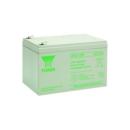 Batterie stationnaire étanche au plomb NP 12Ah 12V - bac fr