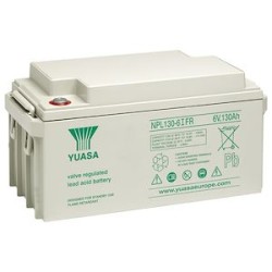 Batterie étanche au plomb NPL 130Ah 6V - bac fr - duree de vie : 10 ans