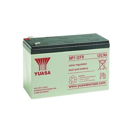 Batterie stationnaire étanche au plomb NP 7Ah 12V - bac fr