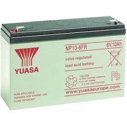 Batterie stationnaire étanche au plomb NP 10Ah 6V - bac fr