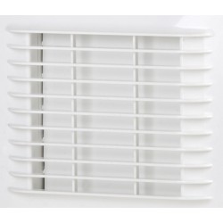 Aérateur standard, 95 m3/h, hygrostat réglable, volets anti-retour, D 100 mm