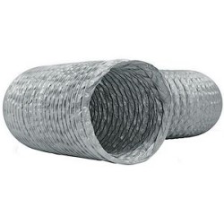 Gaine souple PVC renforcée, diamètre 80 mm, longueur 6 m