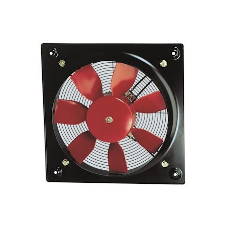 Ventilateur mural, hélice PVC, 9750 m3/h, 4 pôles, triphasé 400V, D 500 mm