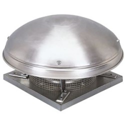 Tourelle horizontale confort/désenfumage 400°C/2h, 2100 m3/h, mono 230V, V2