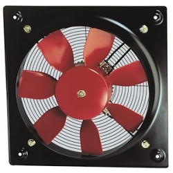 Ventilateur mural, hélice PVC, 3550 m3/h, 2 pôles, triphasé 230/400V, D 355 mm