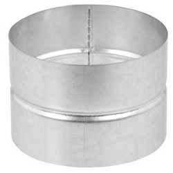 Manchon femelle en acier galvanisé, D 80 mm