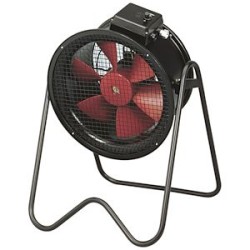 Ventilateur hélicoïde tubulaire mobile, monophasé 230 V, D315mm, 2250 m3/h