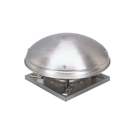 Tourelle horizontale confort/désenfumage 400°C/2h, 900 m3/h, mono 230V, V2