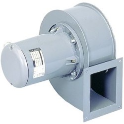 Moto-ventilateur centrifuge, 870 m3/h, 0,25 kW, 2 pôles, triphasé 230/400V