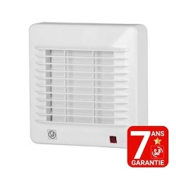 Aérateur standard petites dimensions, 95 m3/h, D 100 mm