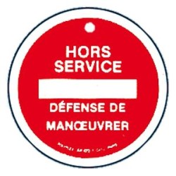 disque polyplex 'hors service' 100mm