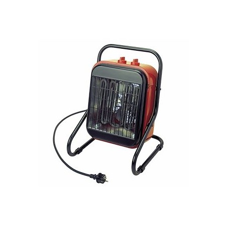 Aérotherme électrique portable, 7500/15000 W, triphasé 400+N