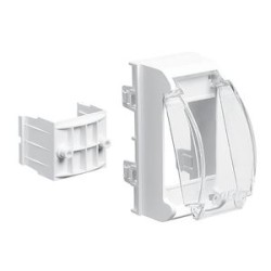 LOGIX 45 montage disjoncteur blanc artic