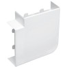Angle plat - Pour goulotte Logix et Logix ZH 130x50mm - Blanc Artic