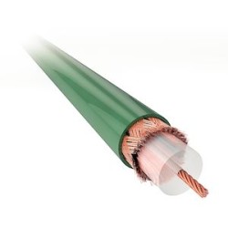 Coaxial KX8 75 OHMS vert couronne de 100m