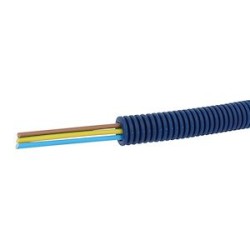 Conduit ICTA Chronofil D16mm courant fort 3x1,5mm² bleu/marron/vert-jaune