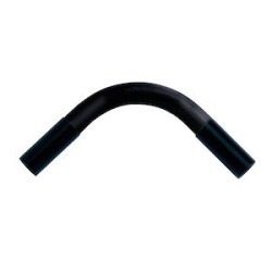 Cintre grand rayon 90DEG IP44 D20mm pour conduit rigide - noir