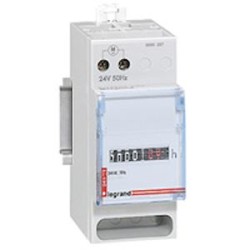 Compteur horaire totalisateur modulaire affichage numérique - 24V~ 50Hz 2 mod