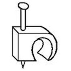 Attache Multifix noire protégée ultraviolets pour câbles D10mm à D14mm