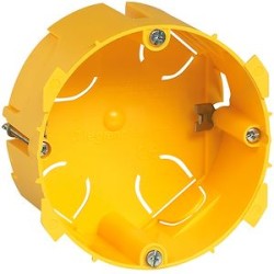 Boîte Batibox cloisons sèches pour prise 20 et 32A 1 poste - profondeur 40mm