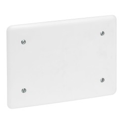 Boîte de dérivation pour maçonnerie avec couvercle et vis - 165x115x40mm