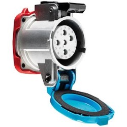 DECONTACTOR DN8 Socle Métal Size.2 IP55 3P+N+T 20A 440V AC couvercle à rappel