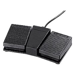 Bouton-pédale, 2 cont.-invers. 2 pédales,