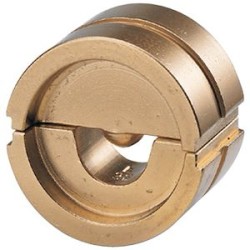 Matrice série 'K22' pour cosses roulées brasées section 25 mm²