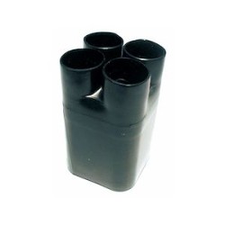 Extremite thermorétractable, 2 sorties, diamètres 10 à 50mm²