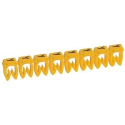 Repère CAB 3 pour filerie 1,5mm² à 2,5mm² avec lettre majuscule Y