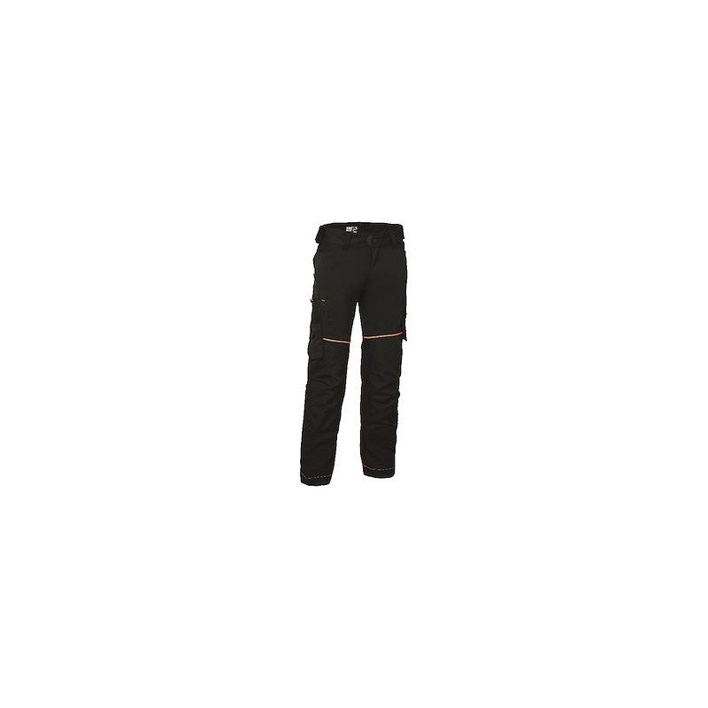 Pantalon de travail Evolution sans poches porte-outils noir taille 38