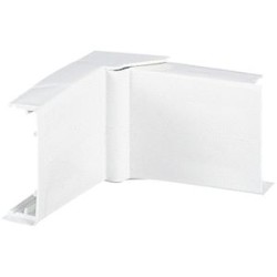 Angle intérieur ou extérieur variable pour moulure DLPlus 40x20mm - blanc