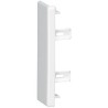 Embout pour moulure DLPlus 75x20mm - blanc