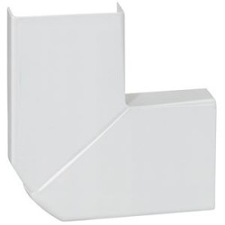 Angle plat variable pour moulure DLPlus 32x12,5mm - blanc