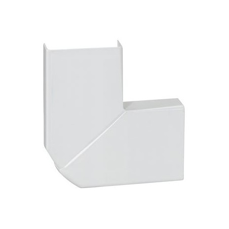 Angle plat variable pour moulure DLPlus 32x12,5mm - blanc