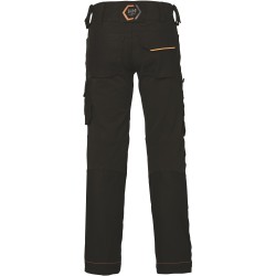 Pantalon de travail Evolution sans poches porte-outils noir taille 38