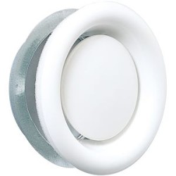 B 100 lk - bouche d'extraction reglable diametre 100