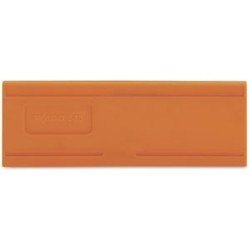Plaque d'extrémité / Orange