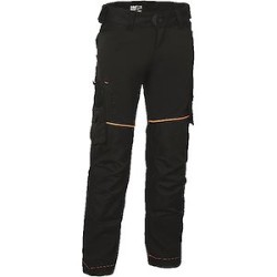 Pantalon de travail Evolution sans poches porte-outils noir taille 44