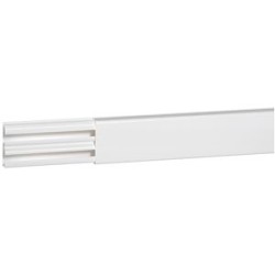 Moulure DLPlus 32x12,5mm 2 compartiments longueur 2,1m - blanc