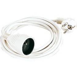 Prolongateur 16A 2P+T-3G1,5-blanc-10m