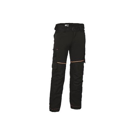 Pantalon de travail Evolution sans poches porte-outils noir taille 46