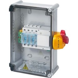 Coffret de proximité 63A IK07 3P - inter-sect Vistop + bornier de terre Viking 3