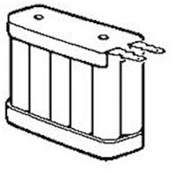 Batterie NiMh 12V - 600mAh pour tableau d'alarme 040562